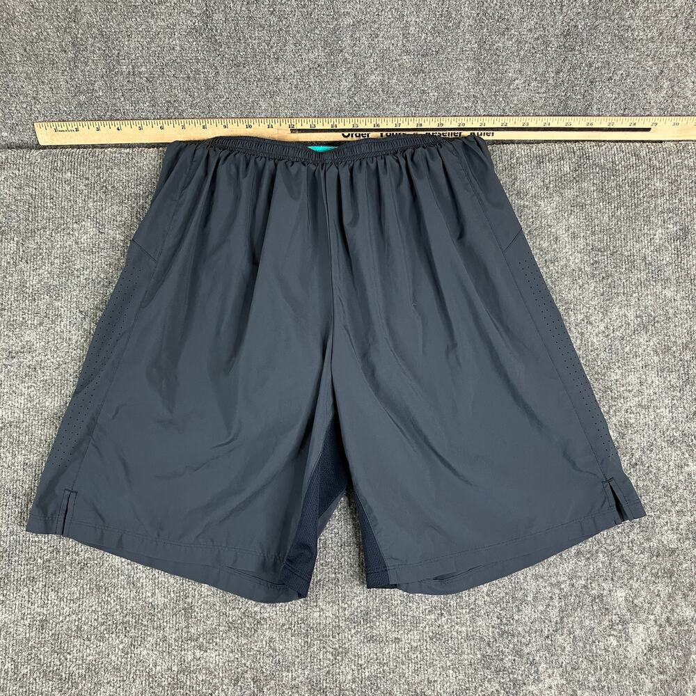 Nike Dri-FIT Shorts Mens XL Navy Blue Athletic Training Running Gym Lightweight - Picture 1 of 9
